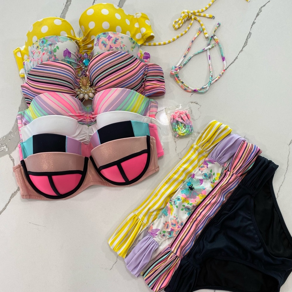 Lot of Victoria’s Secret bikinis 34D medium